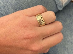 Mings Four Seasons Cutout Ring in 14k Yellow Gold