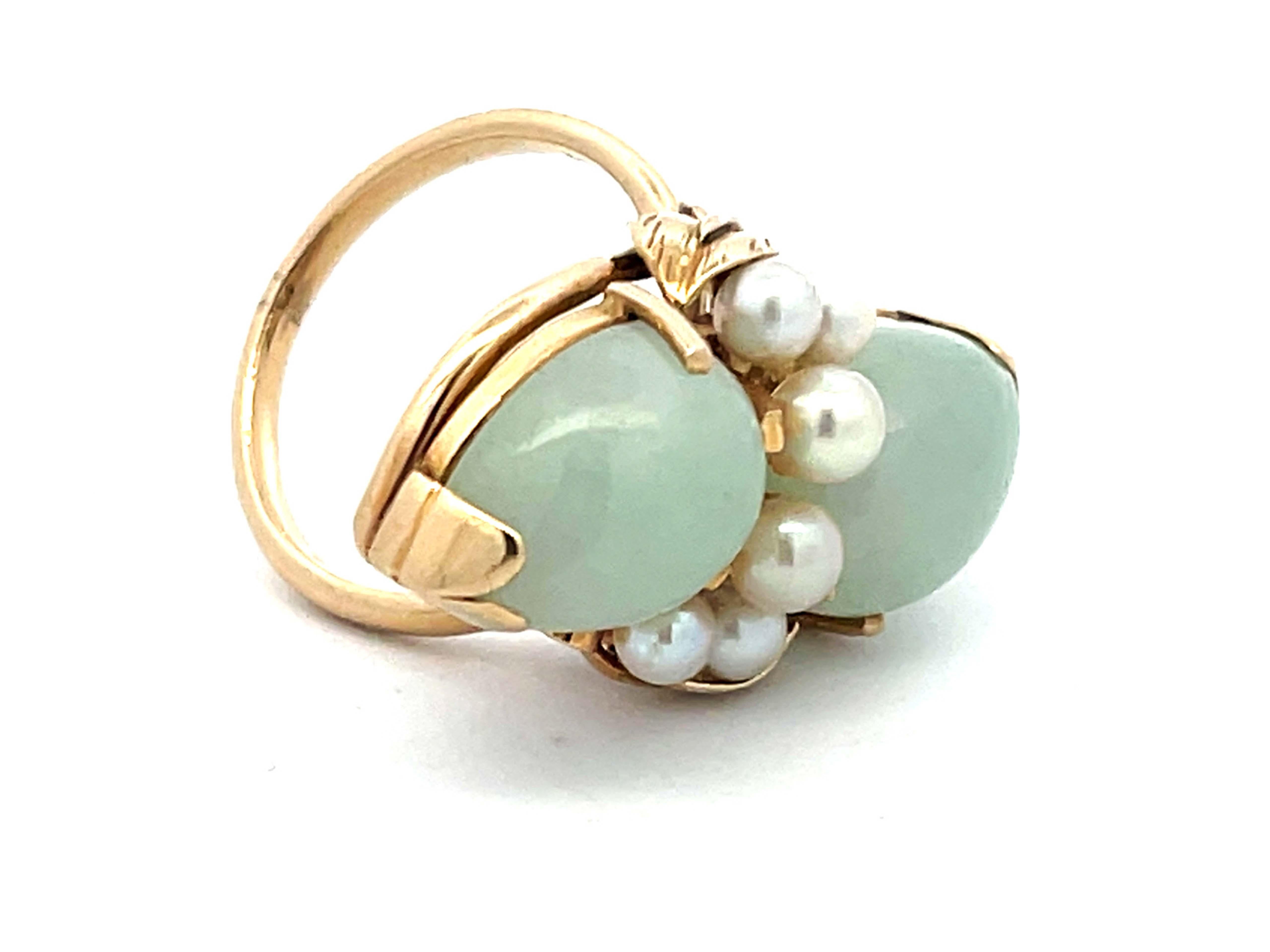 double jade ring