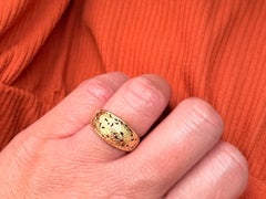 Ming's Hawaii Dragon Dome Ring 14k Yellow Gold