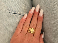 Ming's Hawaii Four Seasons Band Ring 14k Yellow Gold