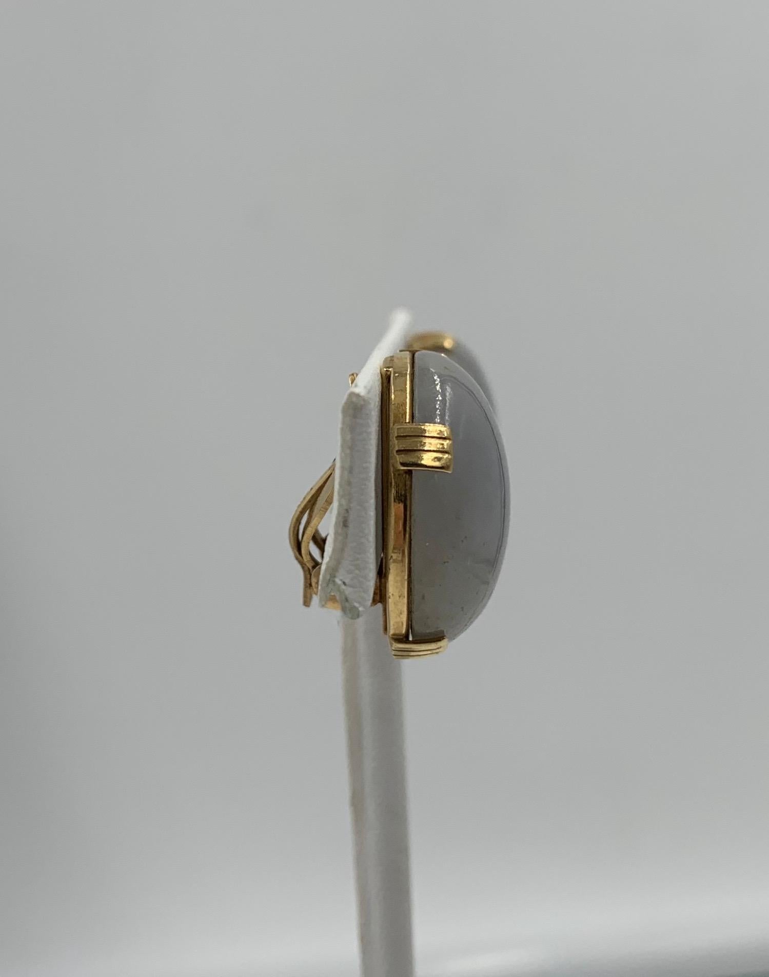 Mings Lavender Jade Earrings Bangle Bracelet Necklace 14 Karat Gold Suite Parure 1