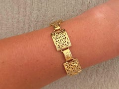 Ming's Longevity Sectional Bracelet 14K Yellow Gold