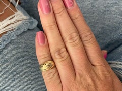 Mings Small Phoenix Cutout Ring in 14k Yellow Gold