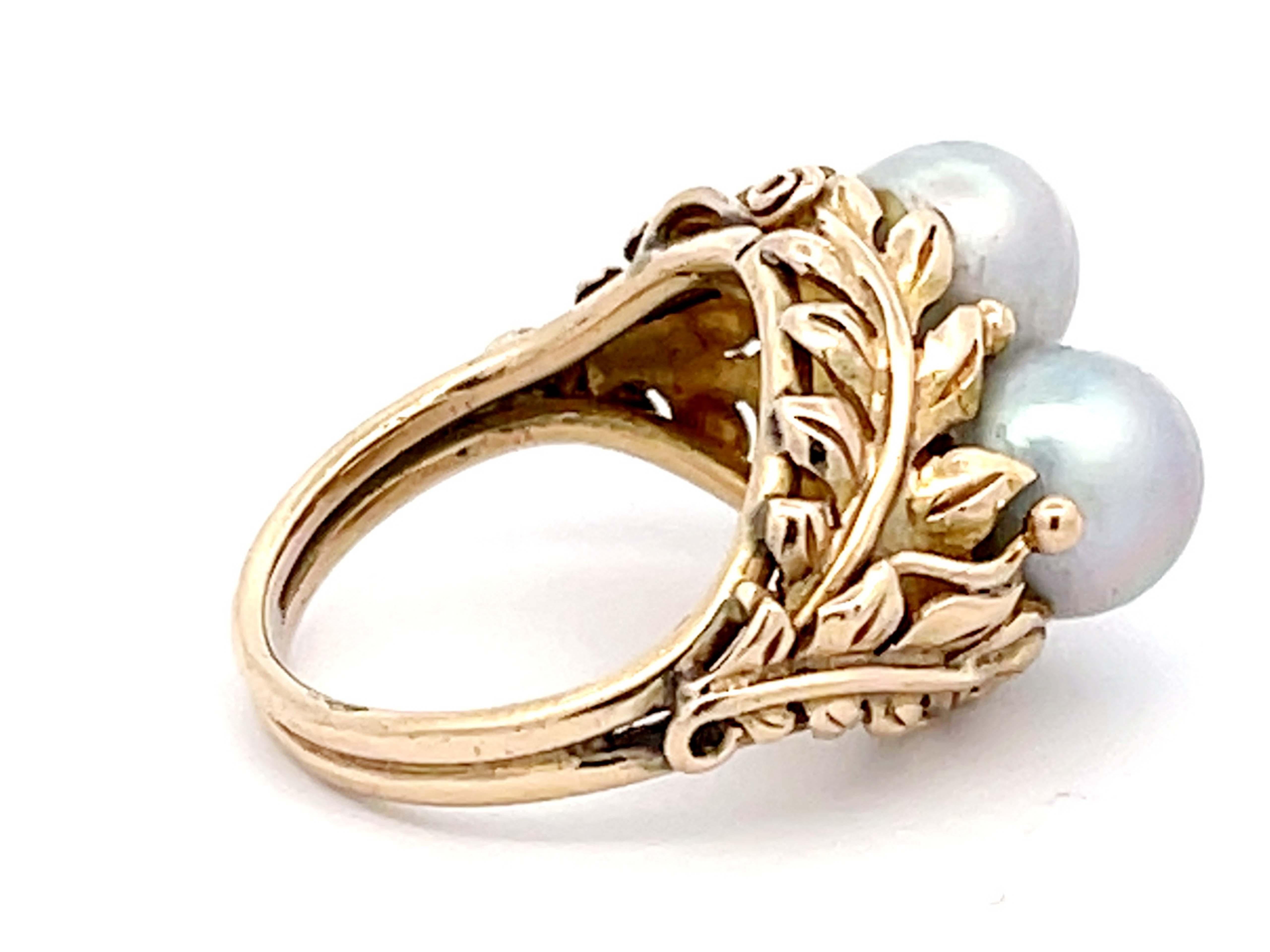 baroque pearl ring