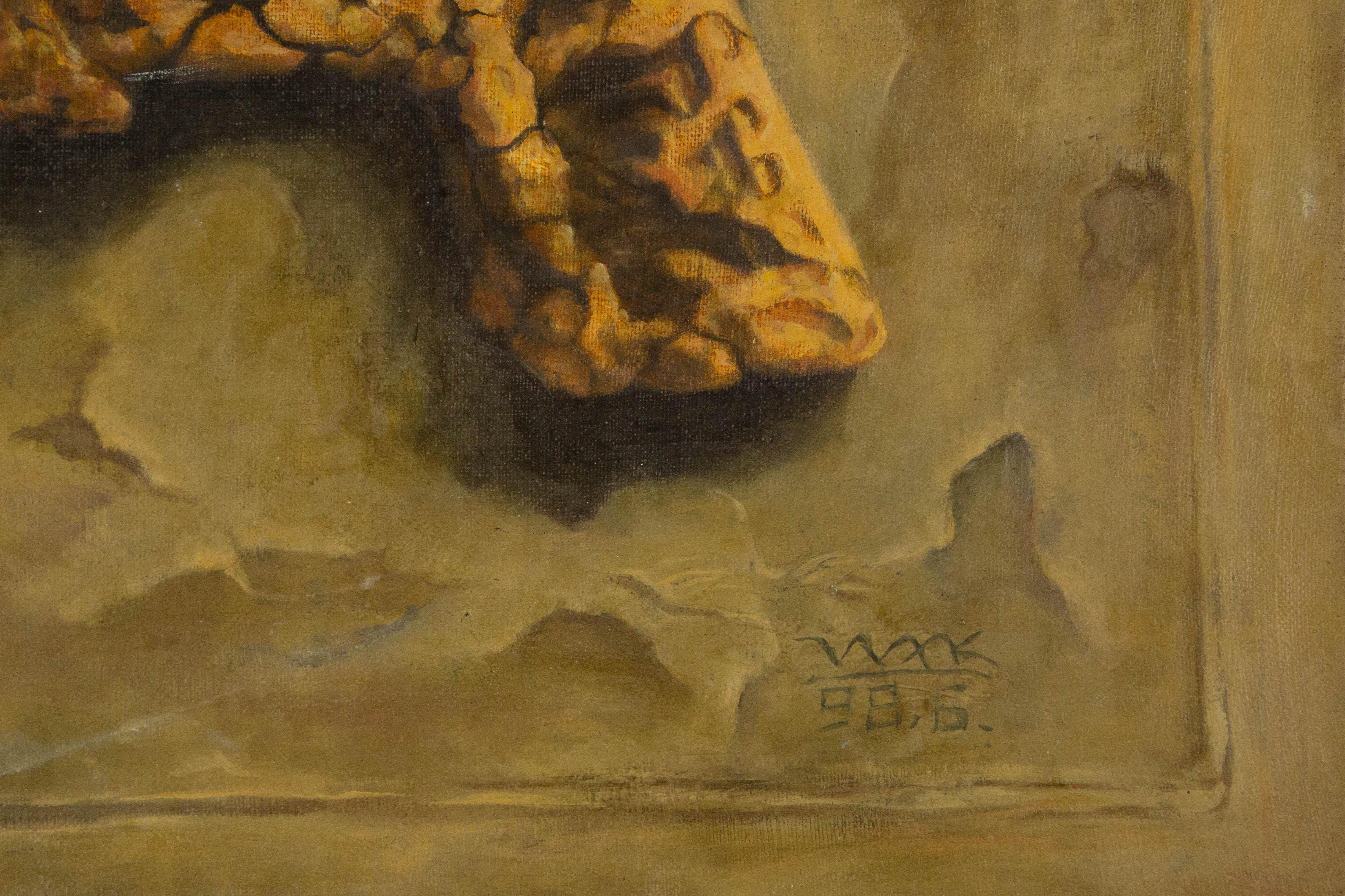 MingYan Li - Olio su tela originale contemporaneo 