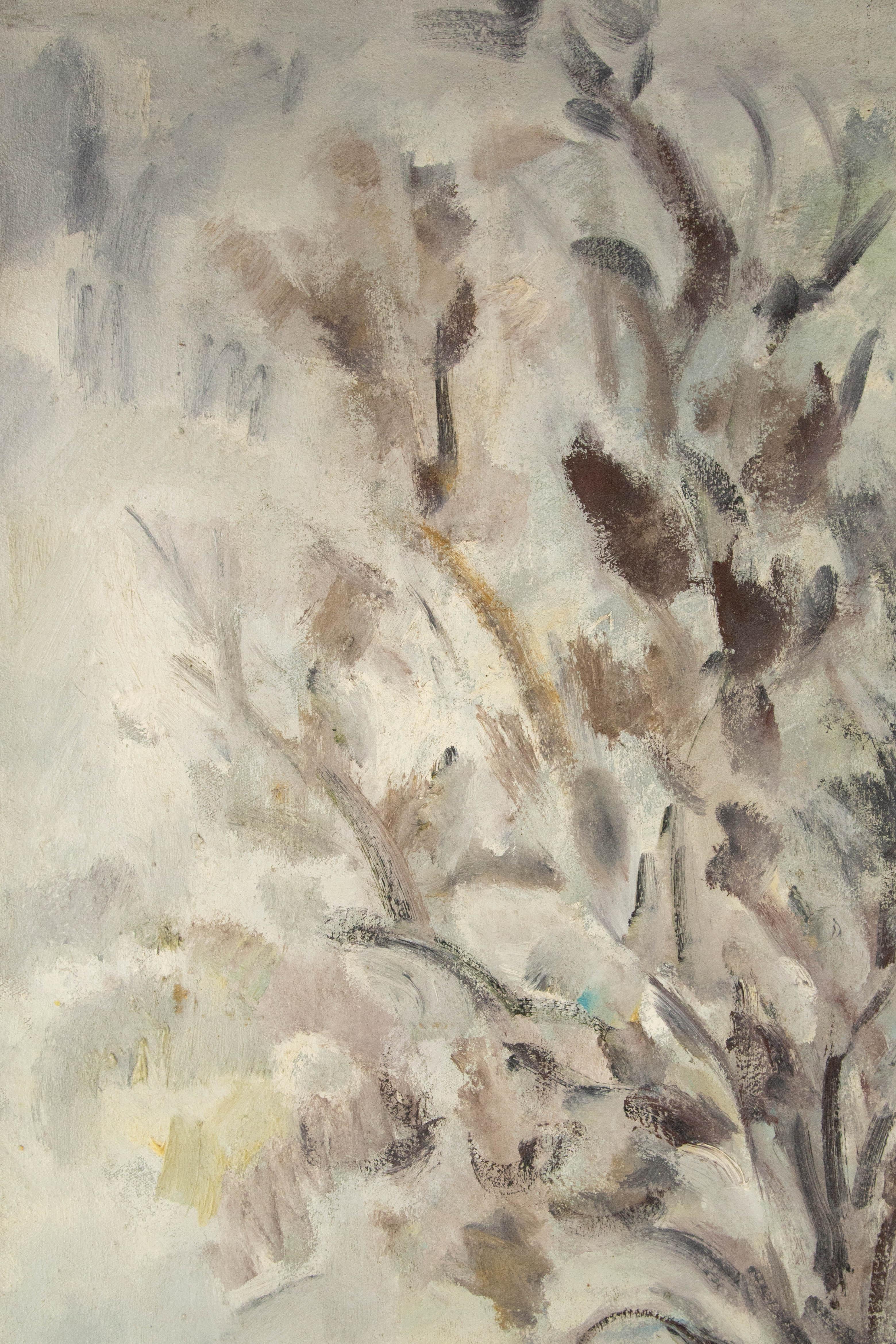 MingYan Li Óleo sobre lienzo original impresionista 