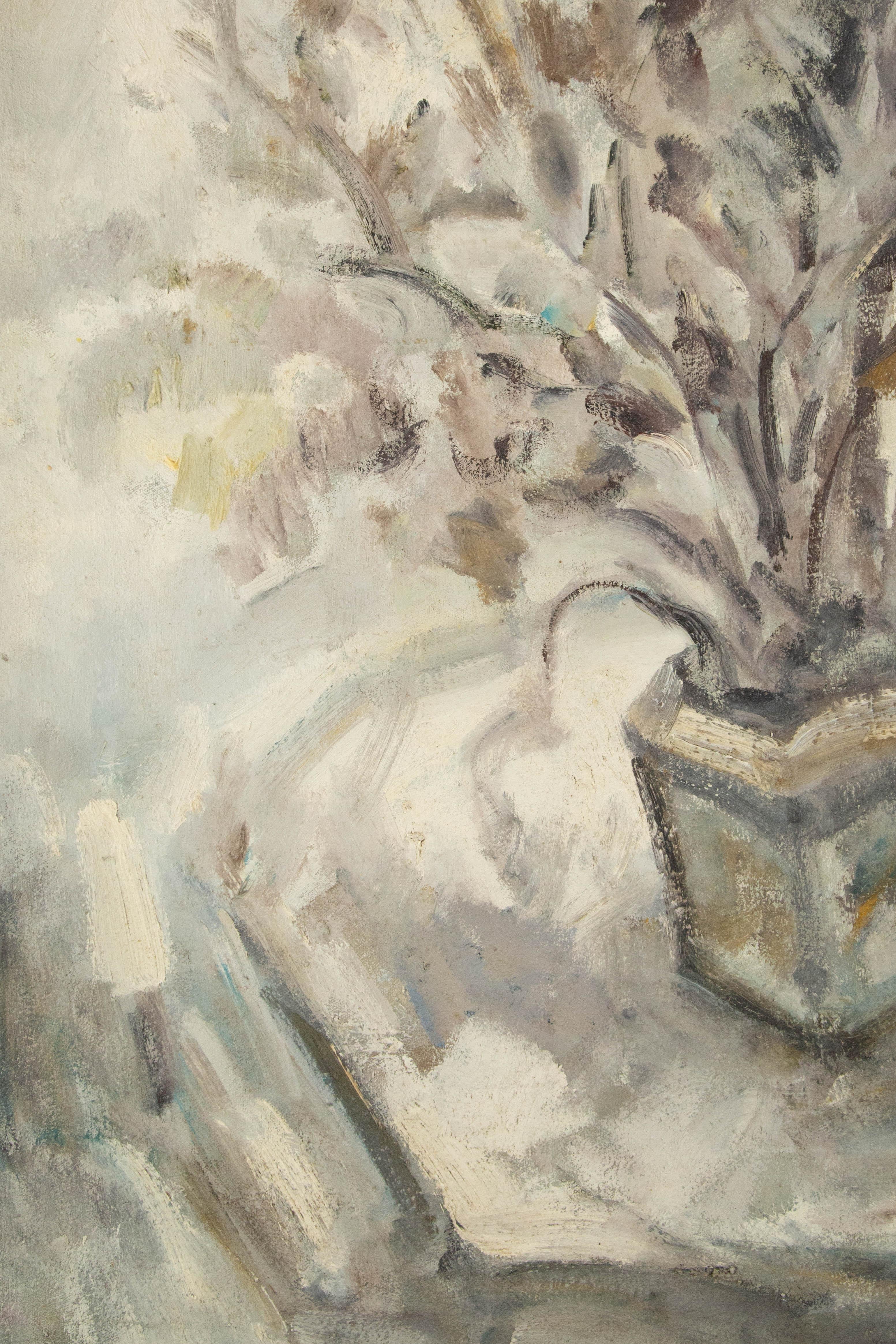 MingYan Li Óleo sobre lienzo original impresionista 