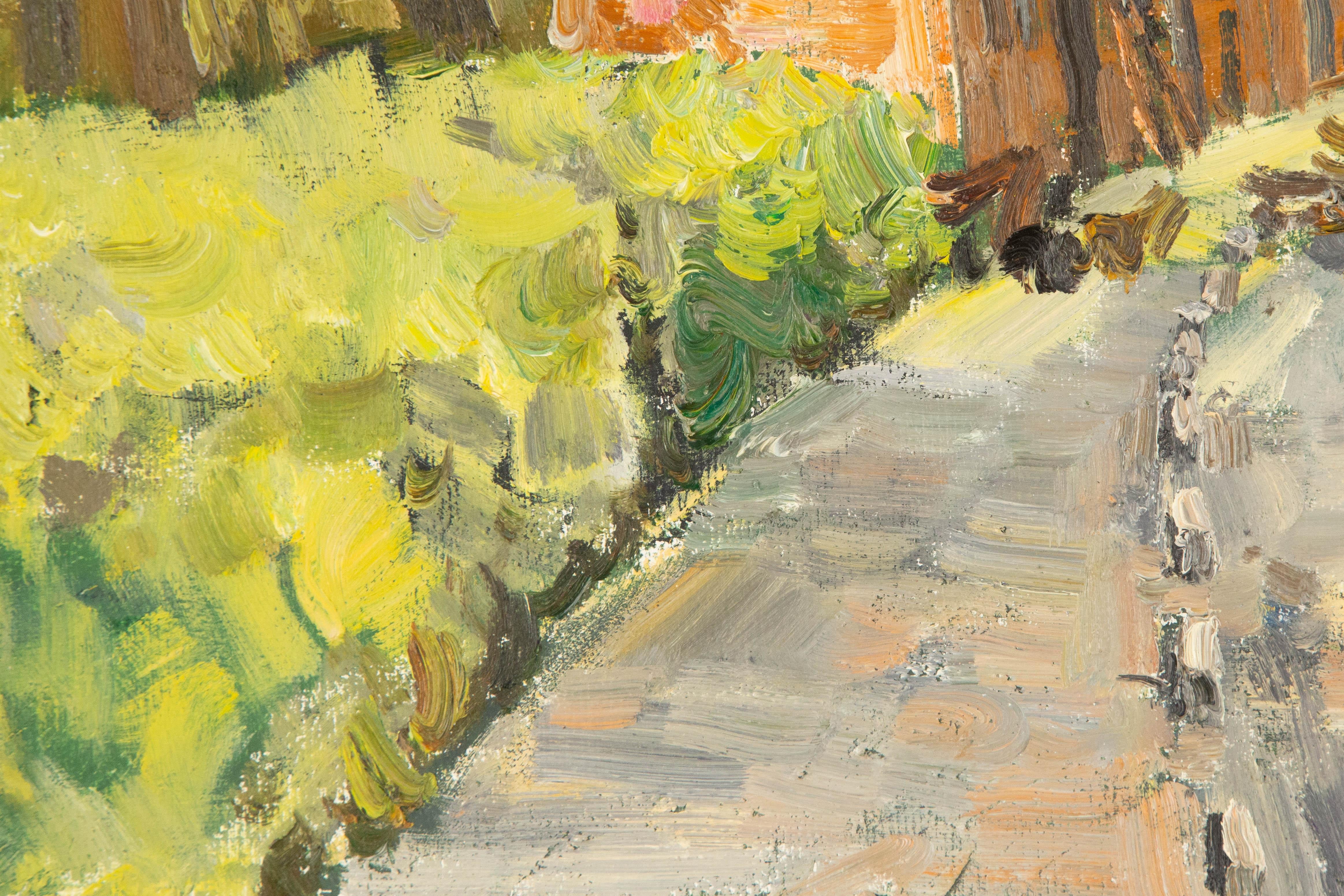 MingYan Li Landscape Original Oil On Canvas 