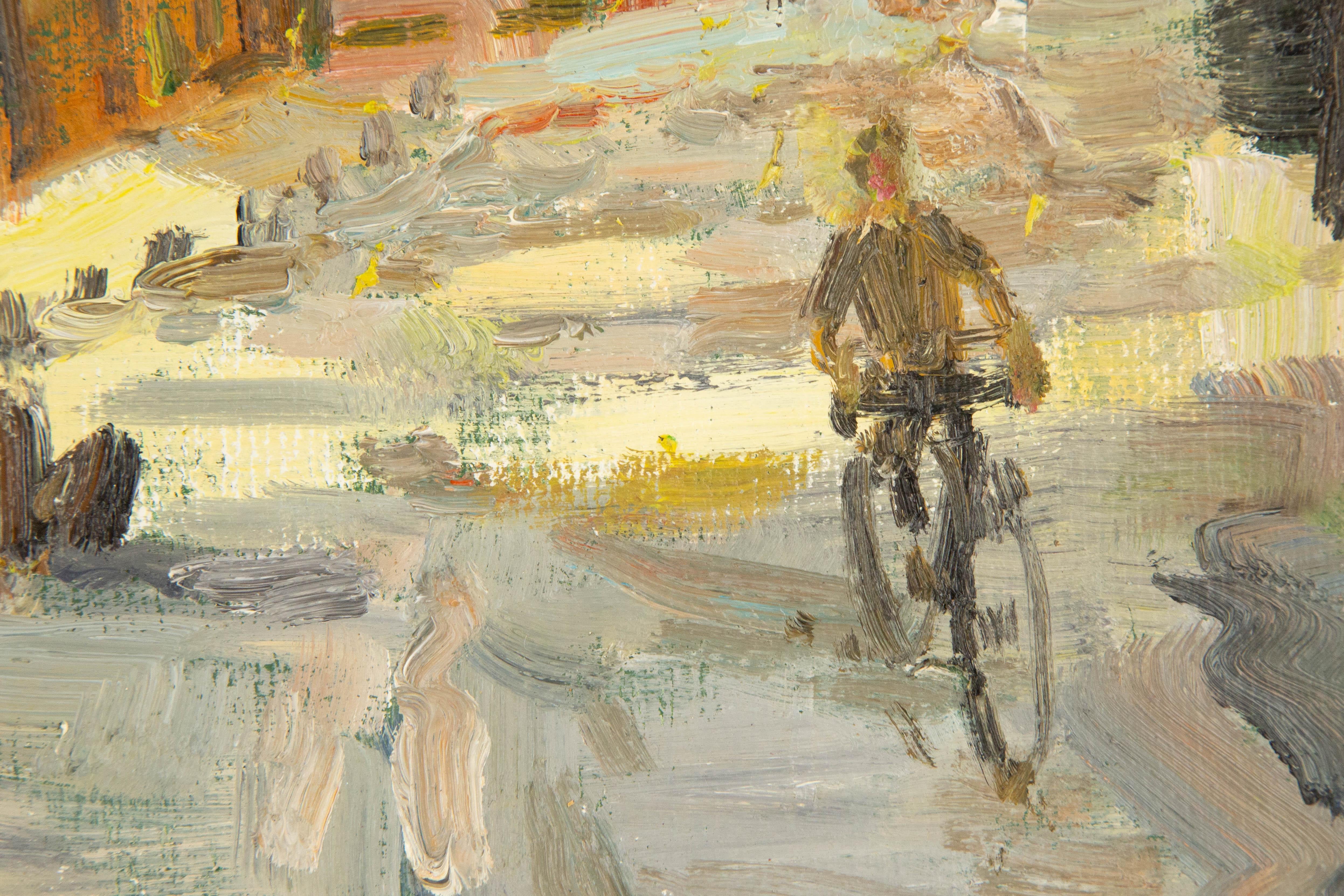 MingYan Li Landscape Original Oil On Canvas 