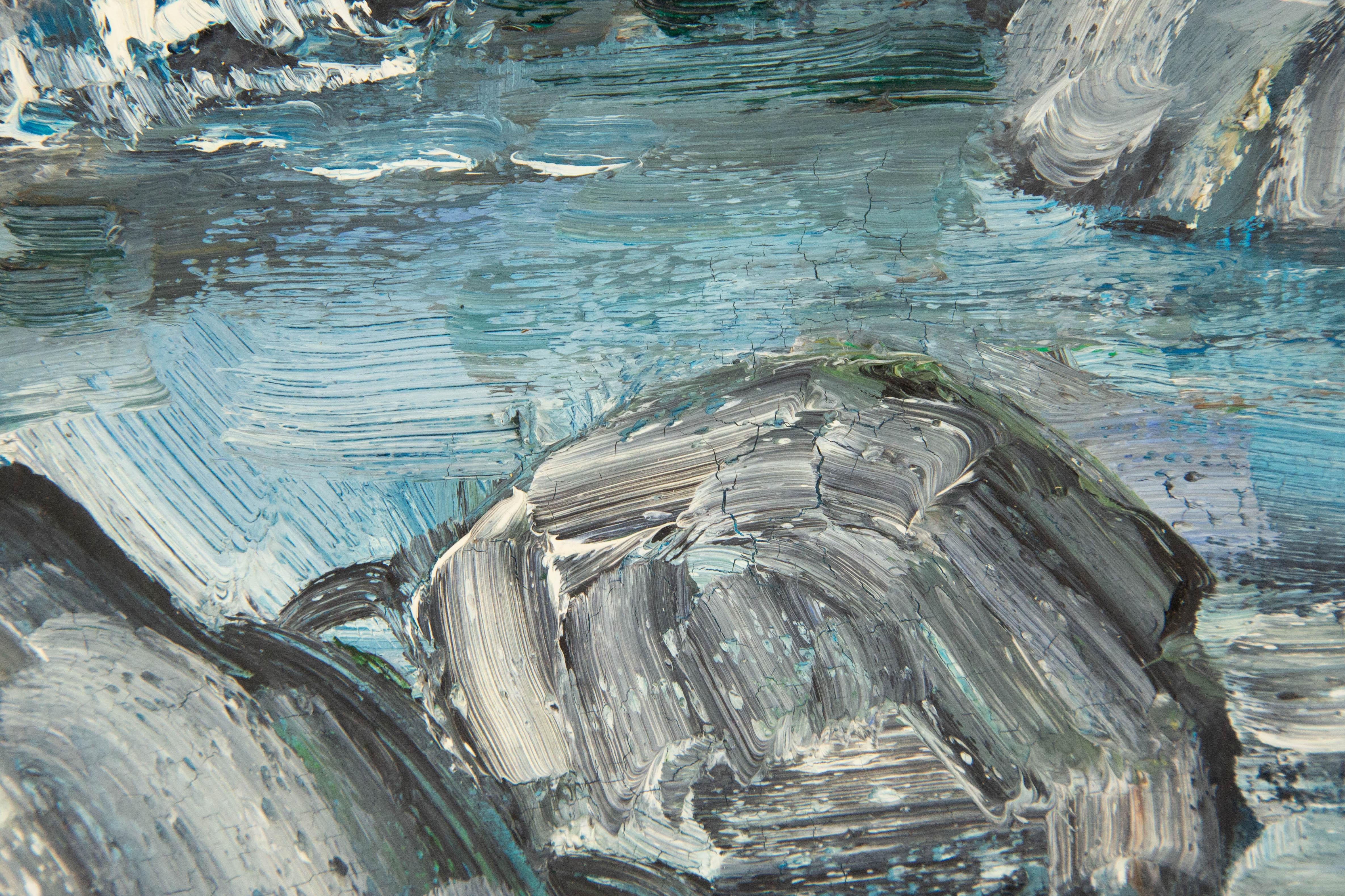 MingYan Li Paisaje Óleo Original Sobre Lienzo 