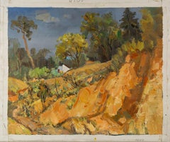 Mingyan Li Landscape Original Oil On Canvas "Summer"
