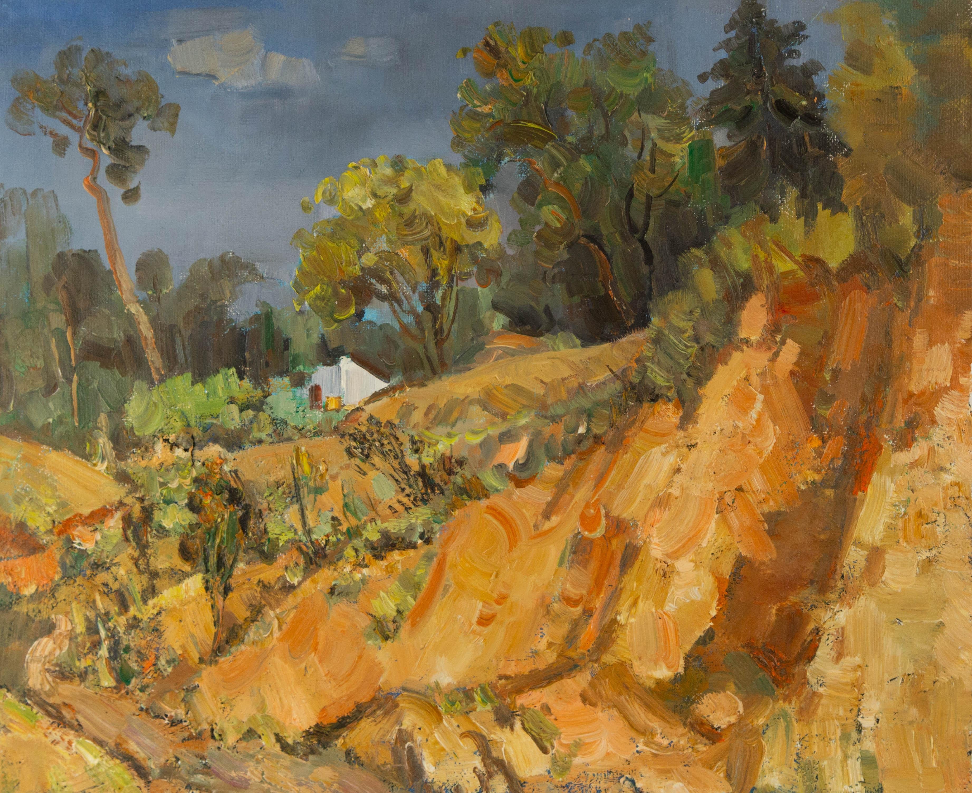 Mingyan Li Paesaggio originale Olio su tela "Estate