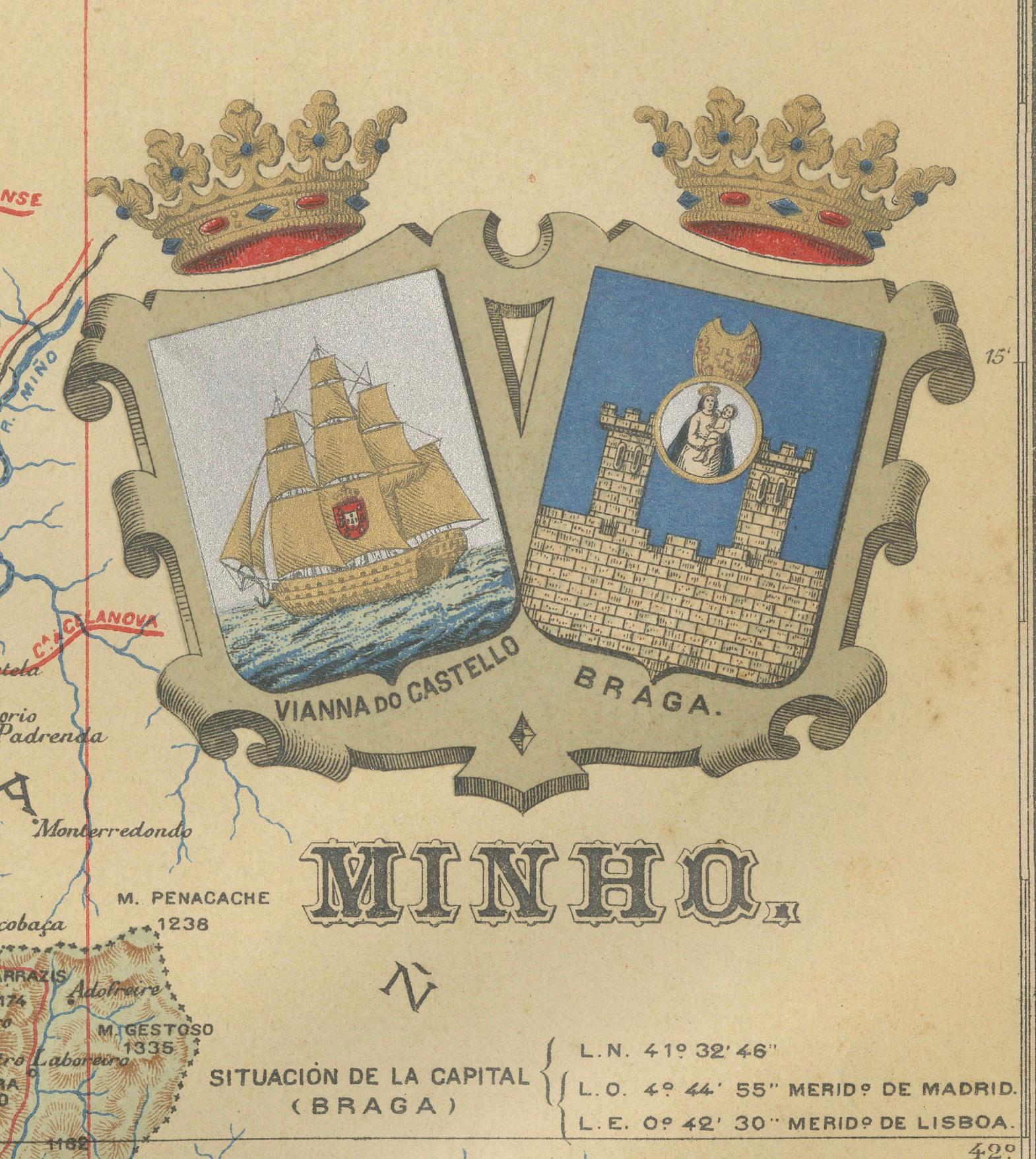 Minho: Ein Erbe von üppigen Landschaften und lebendigen Traditionen in Portugal, 1903 im Angebot 1