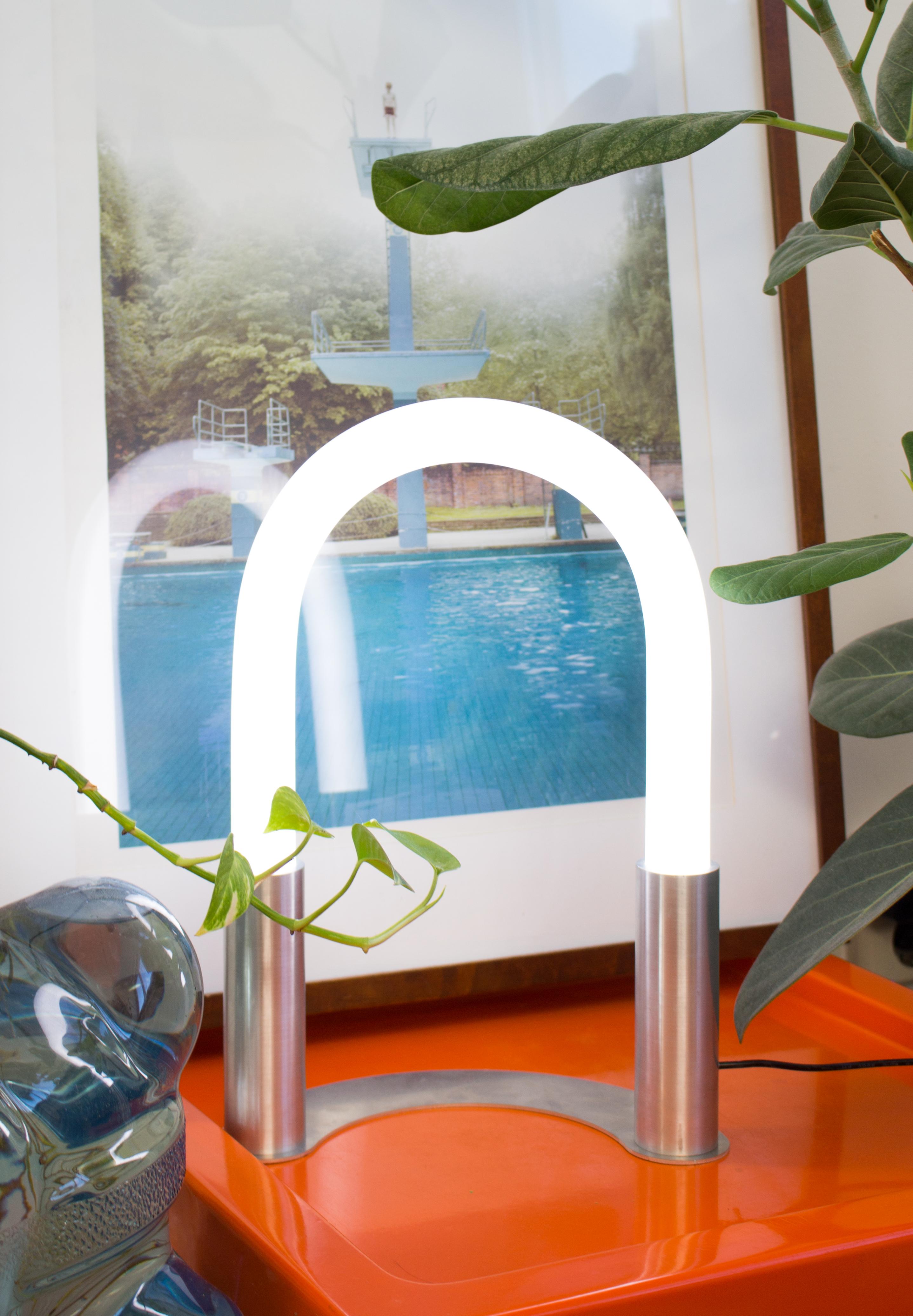 Contemporary Mini Arceo Table Lamp by Joachim-Morineau Studio For Sale