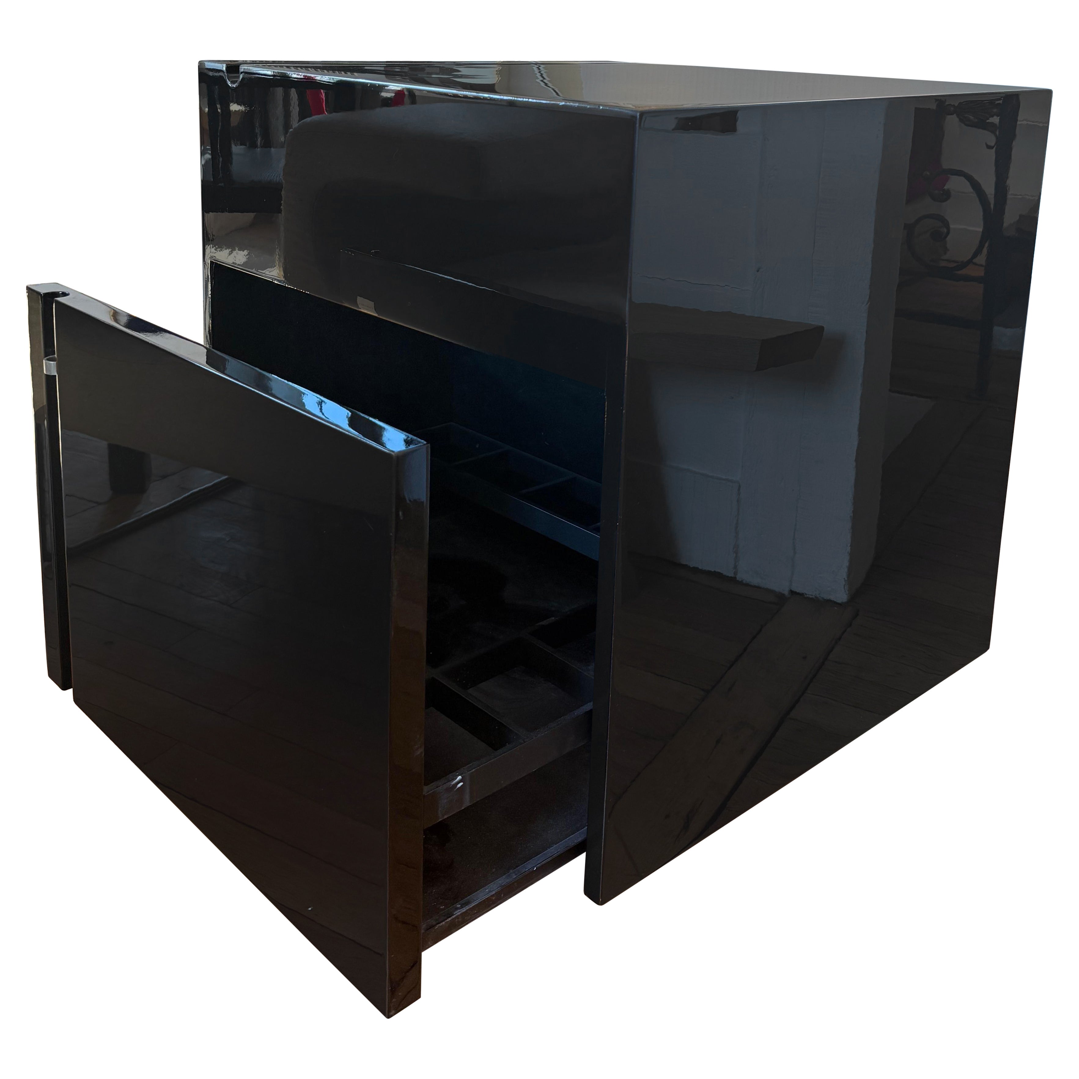 Mini-bar sur roulettes Cini & Nils design OPI Milano For Sale