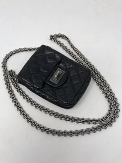 Mini Black Chanel Camera Crossbody Bag