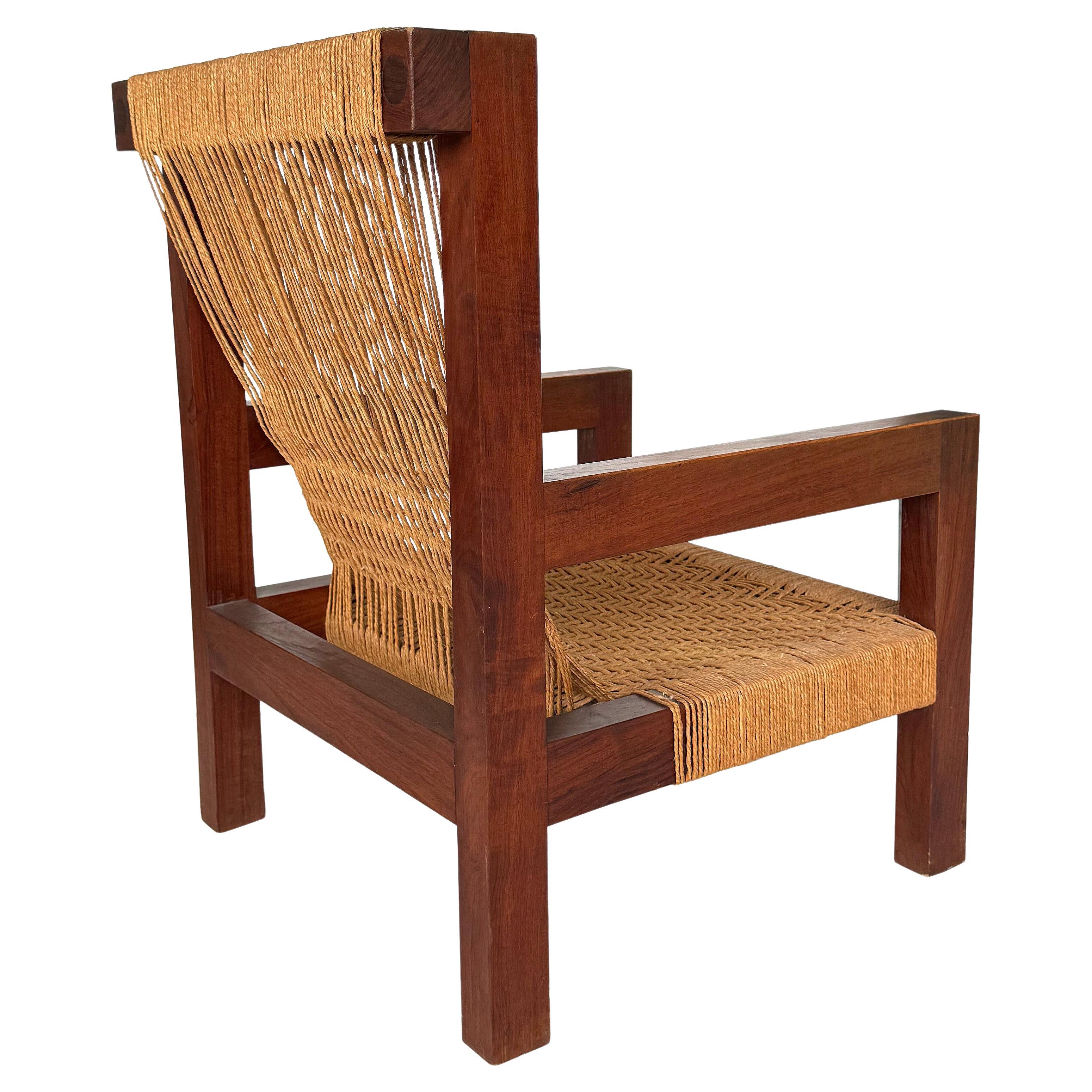 Mini Boga Lounge Chair for Taaru in Teak 