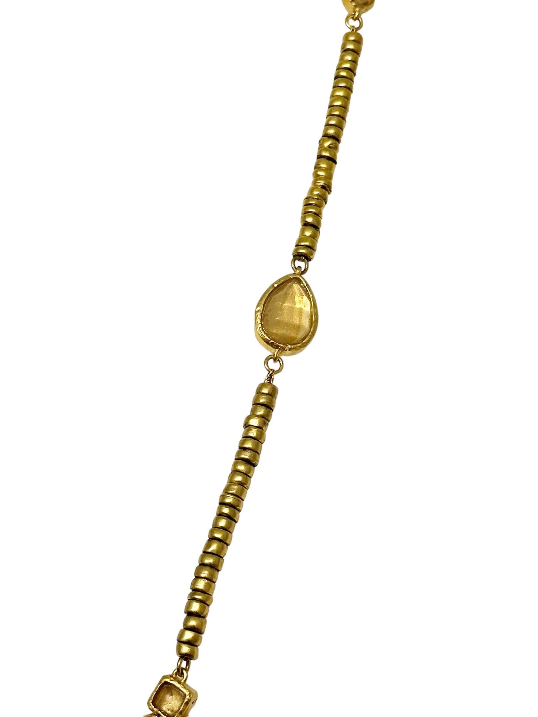 Mini Cabochons Medalion Necklace 1