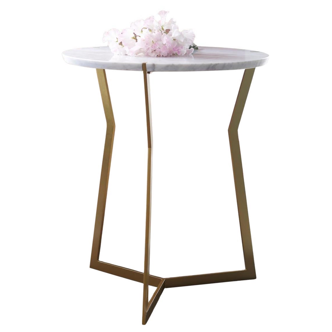 Mini Carrara Marmor Stern Beistelltisch von Olivier Gagnère im Angebot