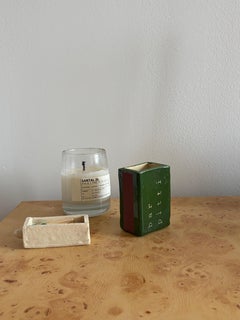 Mini caja de cerillas de cerámica para restaurante de Catie Curry Cerámica, arte funcional