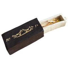 Mini Ceramic Restaurant Matchbox - Commerce Inn