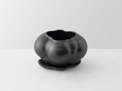Mini Charcoal Botryoidal Planter by Forma Rosa Studio