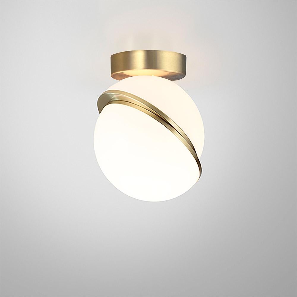 Modern Mini Crescent Light For Sale