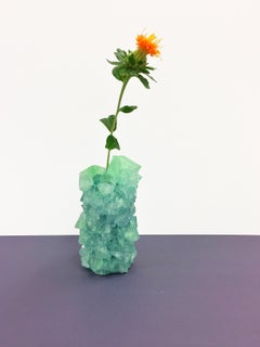 MINI Crystal Vase Teal by Isaac Monté
