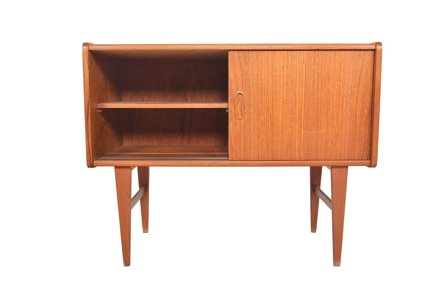 Origin: Denmark
Designer: Unknown
Manufacturer: Unknown
Era: 1960s
Dimensions: 31.5 wide x 14.5 deep x 25.5 tall
Interior cabinets (each): 15 wide x 12 deep x 12 tall

Restoration Includes:
• Structural + joint repair (if necessary) on all