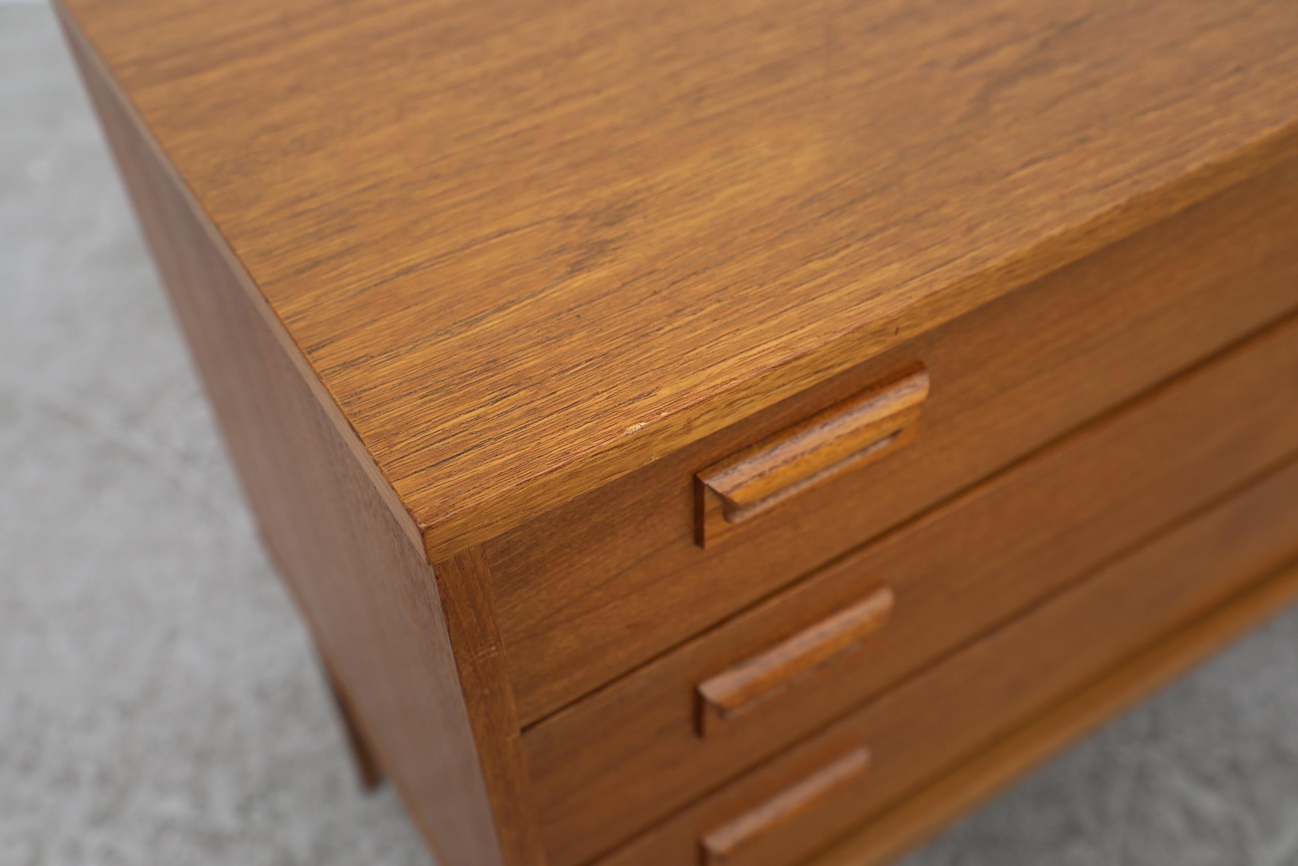 Mini Danish Teak Dresser or Nightstand 5