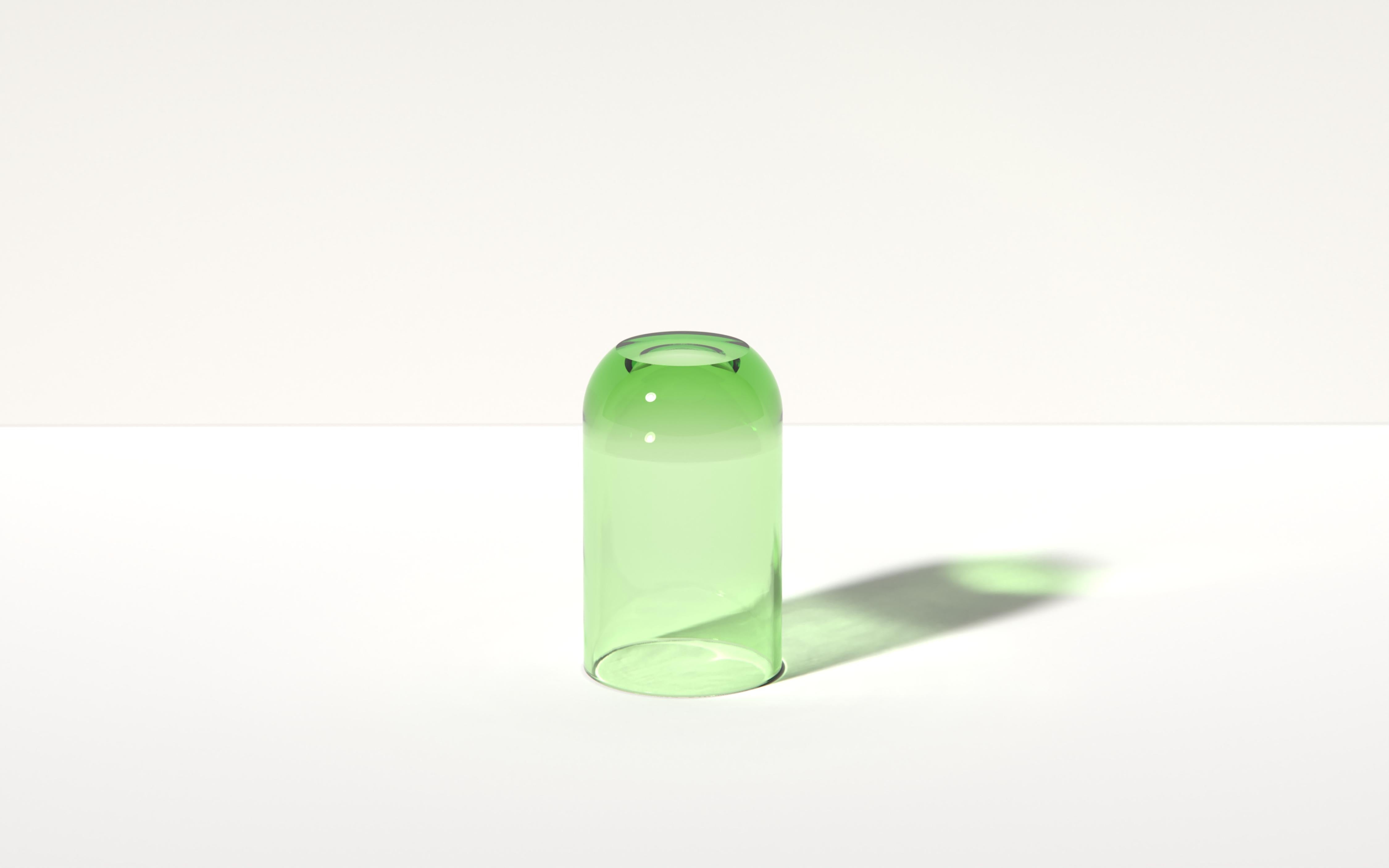 Mini tavolino in resina Dew Drop in giallo topazio, resina traslucida di Ian Cochran in vendita 5