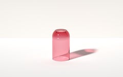 Tavolino moderno Mini Dew Drop in resina traslucida, di Ian Cochran