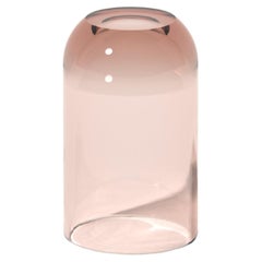 Mini table d'appoint Dew Drop en Penny Red, résine translucide, par Ian Cochran