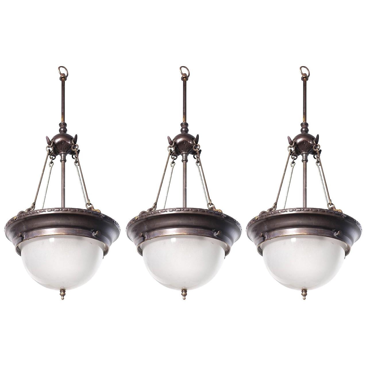 Mini Dome Chandeliers For Sale