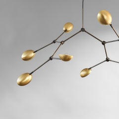 Mini Drop Chandelier Brass by 101 Copenhagen