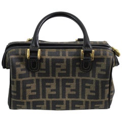 Mini Fendi Monogram Bag in Coated Canvas