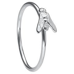 mini FLY Essential Ring in 18K White Gold - ECH JEWELRY
