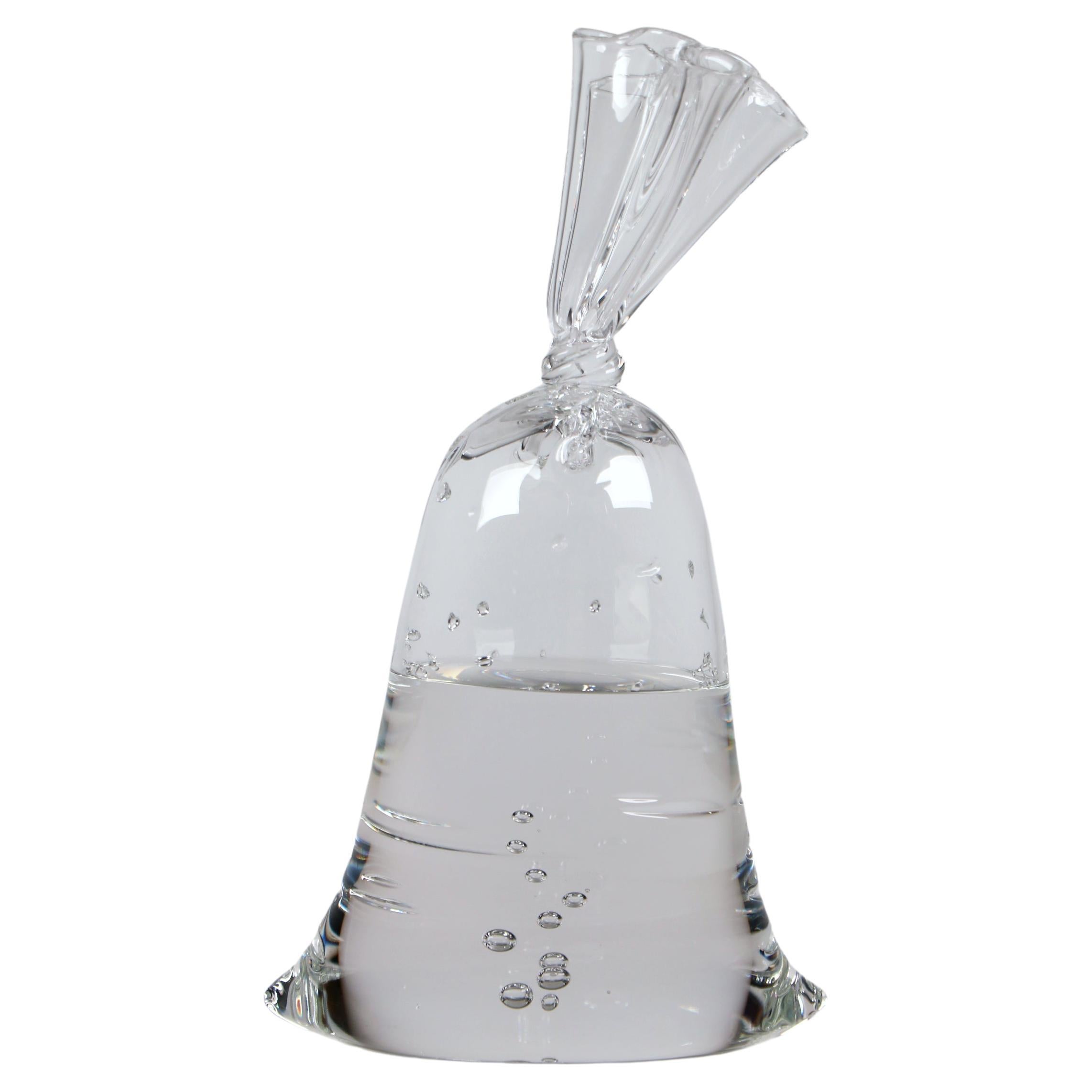 Mini Glass Water Bag - Hyperreal glass sculpture