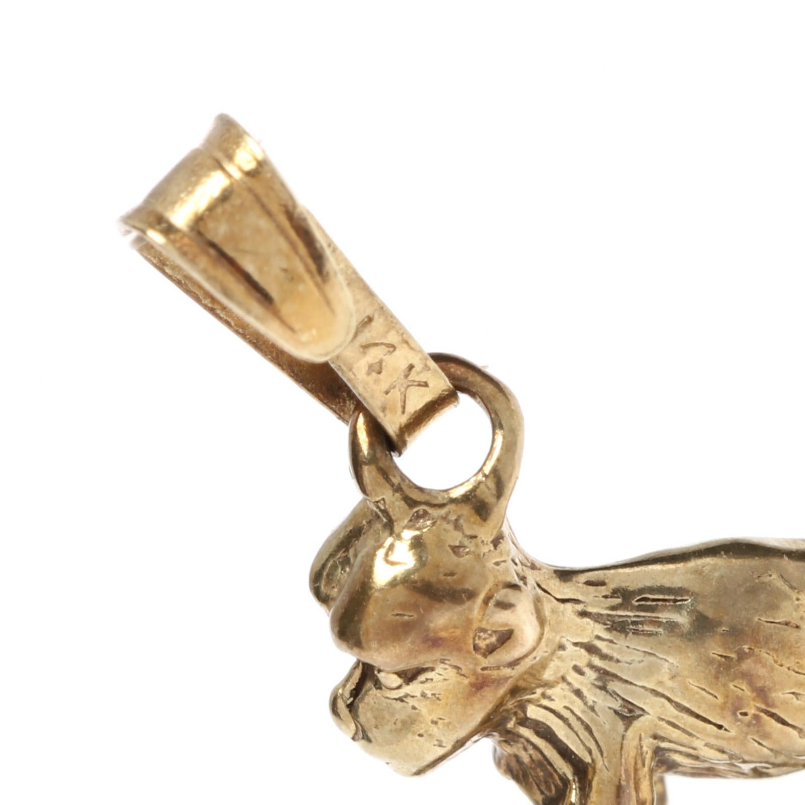 small gold monkey