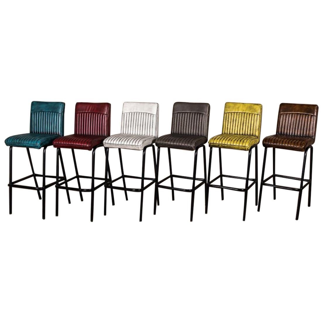 Mini Goodwood Industrial Style Bar Stool Range, 20th Century For Sale