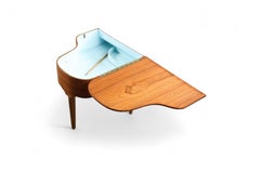 Mini Grand Piano Jewelry Box in Teak