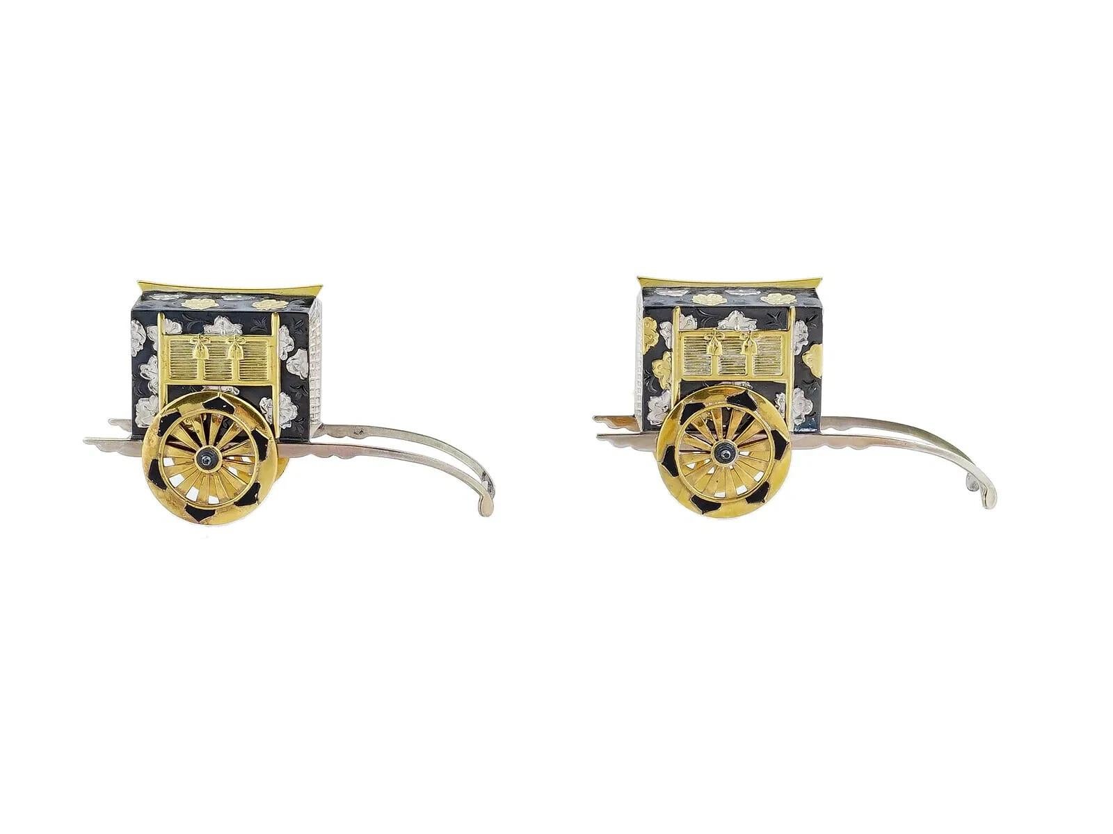 Mini set di sali e pepe giapponesi in argento sterling Shakers In condizioni buone in vendita a Queens, NY