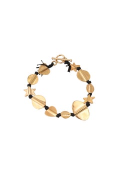 Mini Katerina's Treasure Bracelet in Silk & Vermeil by Katerina Makriyianni