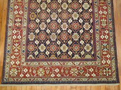 Mini Khani Antique Shirvan Caucasian Wall Rug
