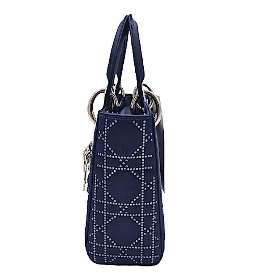 lady dior mini blue