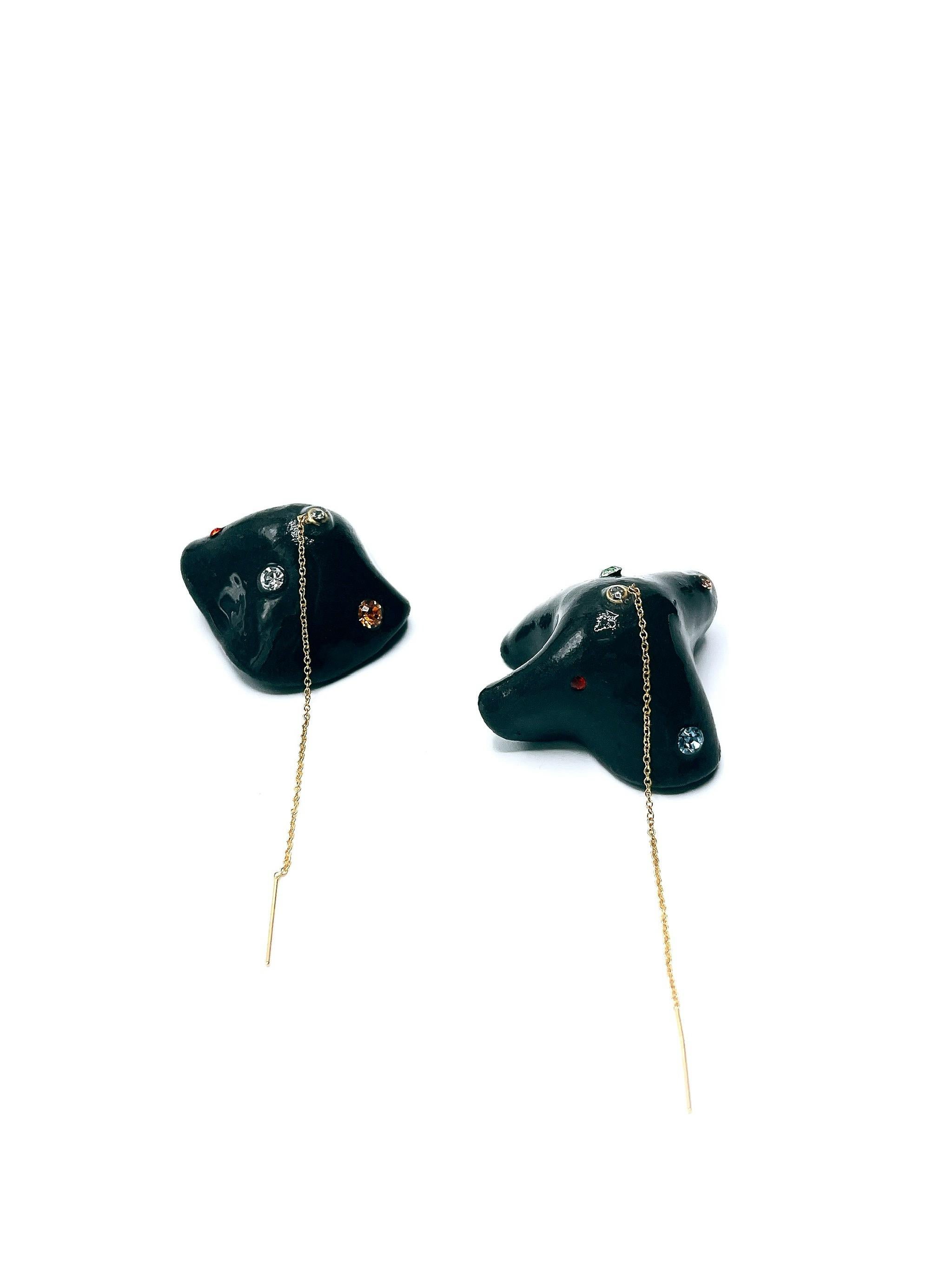 Boucles d'oreilles Mini Marshmallow Thread Neuf - En vente à Brooklyn, NY