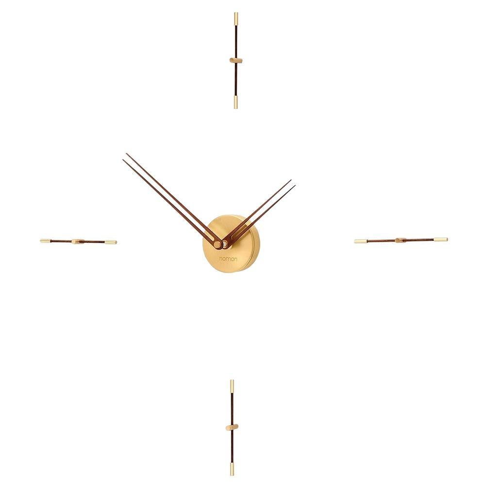 Mini horloge murale Merln 4 Gold N en or