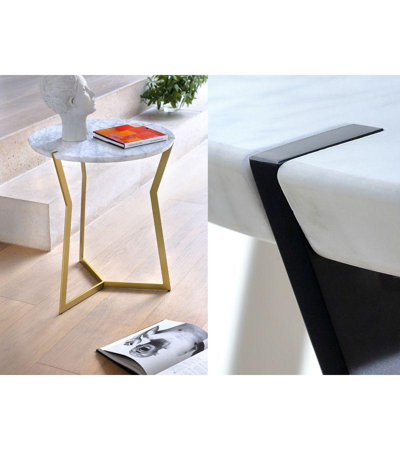 Contemporary Mini Nero Marble Star Side Table by Olivier Gagnère For Sale