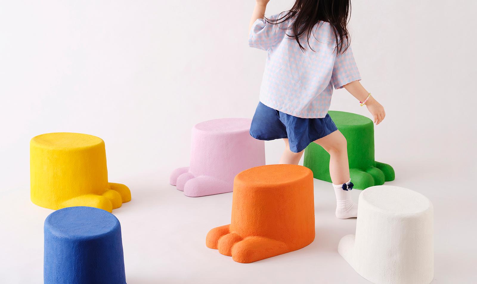 Mini Paw Stool by Hakmin Lee 5