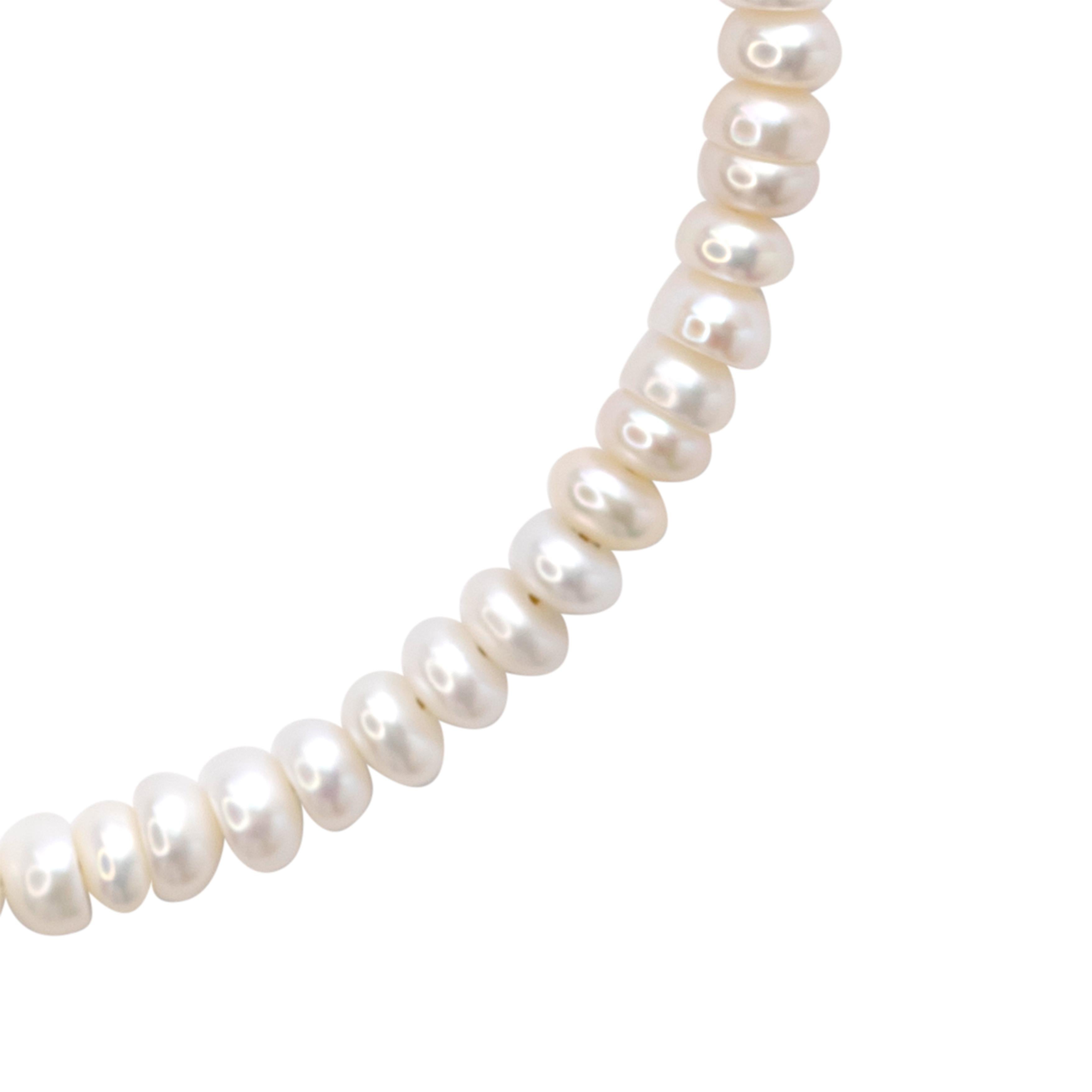 Donna Mini bracciale di perle in oro 14K - by Bombyx House in vendita